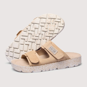 Sandalia Plataforma Beige - Skylar