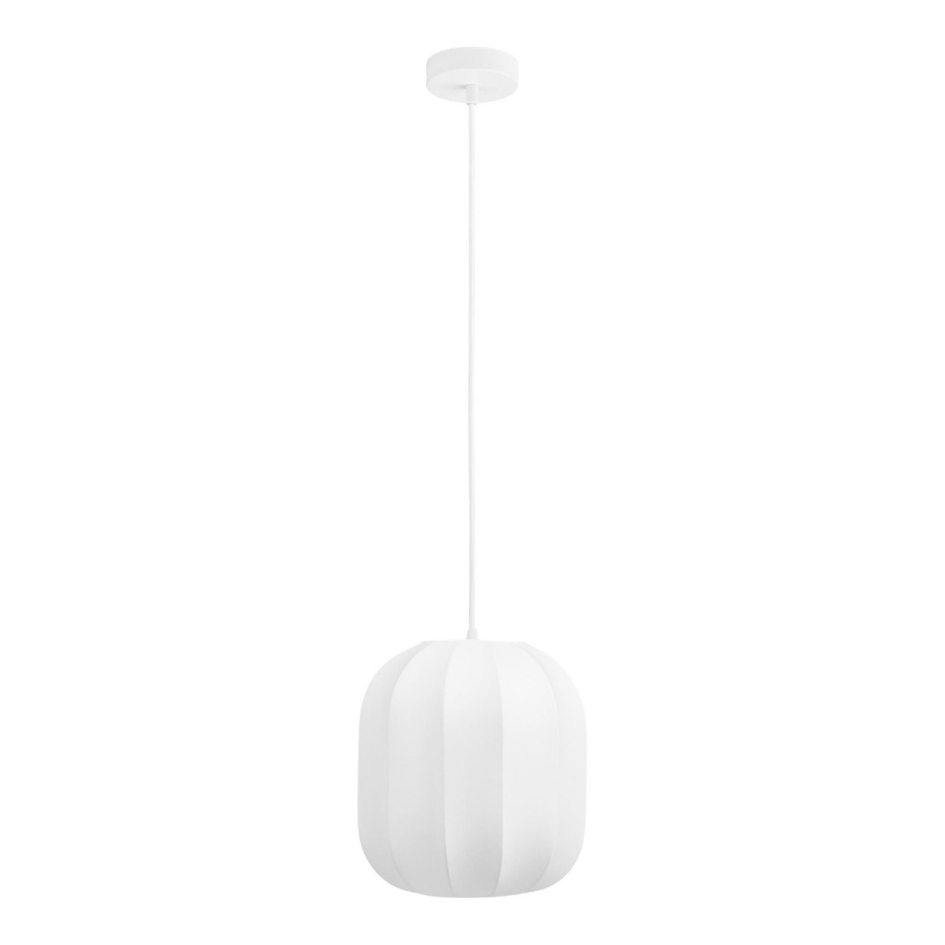 Coventry Lampada a Sospensione in Resina Bianca ø25 cm Alta
