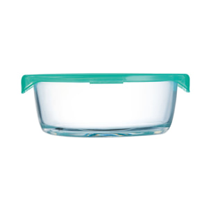 Boîte de conservation hermétique ronde 68 cl Keep'n Box + Couvercle Lagoon - Luminarc