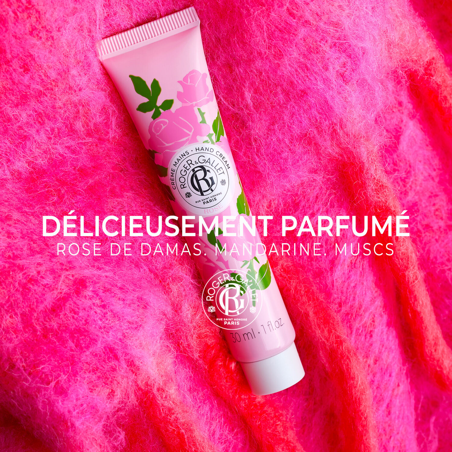 Rose - Crème Mains Bienfaisante 30 ml