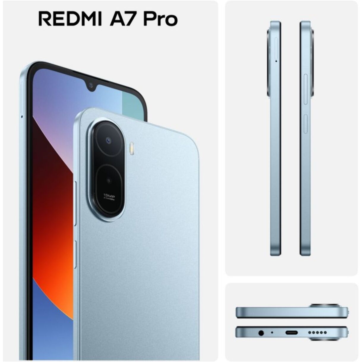 Smartphone XIAOMI Redmi A7 Pro 4G 128Go Bleu