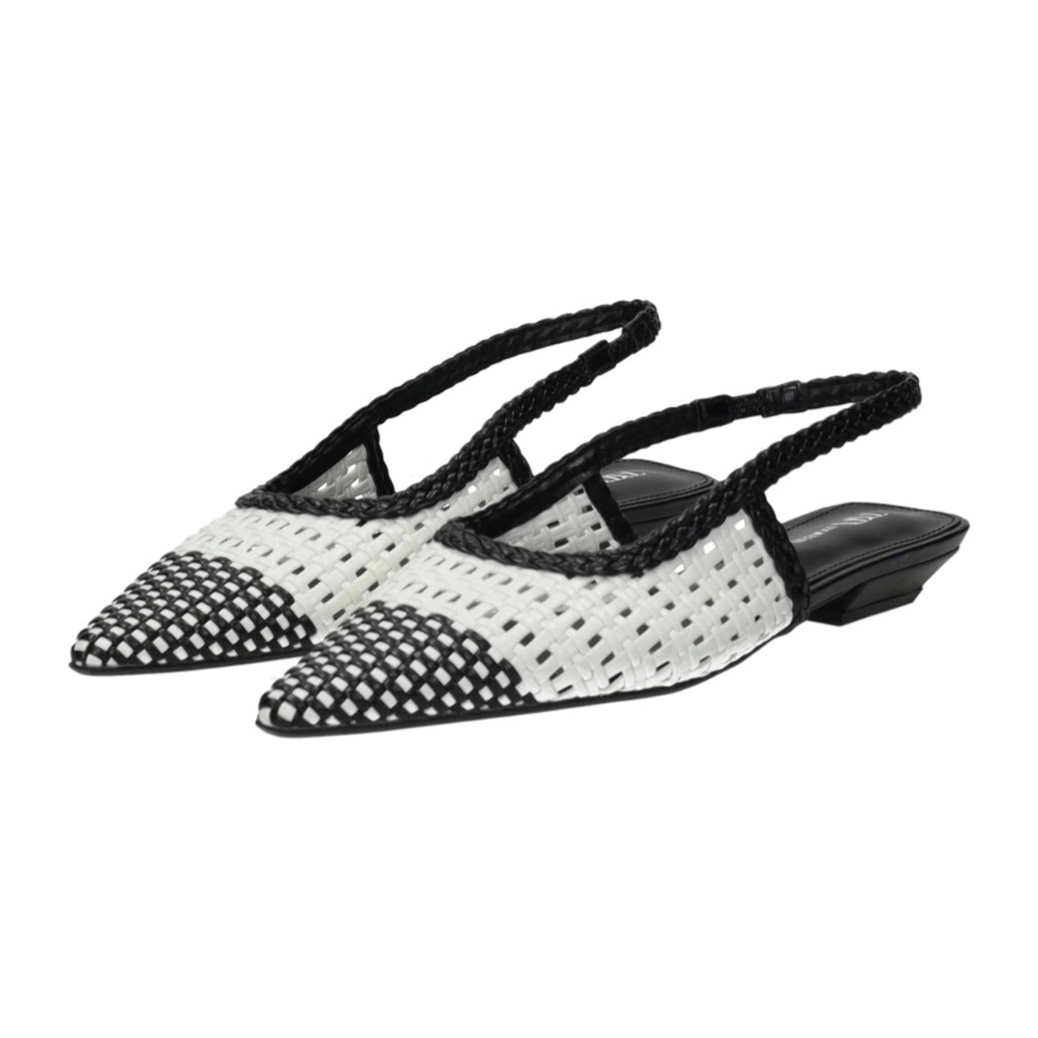 Décolleté sling back Donna Tata Italia Nero