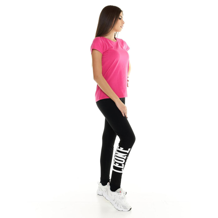 Leggings Leone donna con logo grande Basic