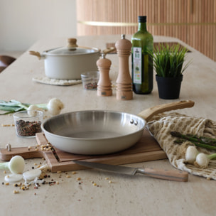 Batterie de cuisine 8 pièces en acier inoxydable - tous feux EASYNOX