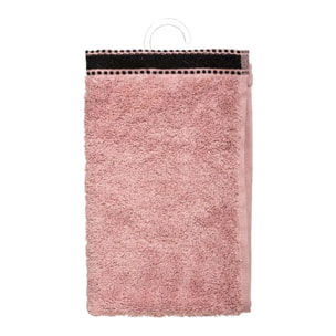 Serviette invité "Joia" - coton 550 gr/m² - rose 30x50 cm