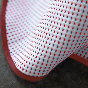 Colcha jacquard reversible de algodón Mirena Marrón