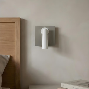 LEDS C4 Luz De Lectura Gamma Mix&Match Square Led 2.2W Blanco Cálido - 2700K On-Off Ní