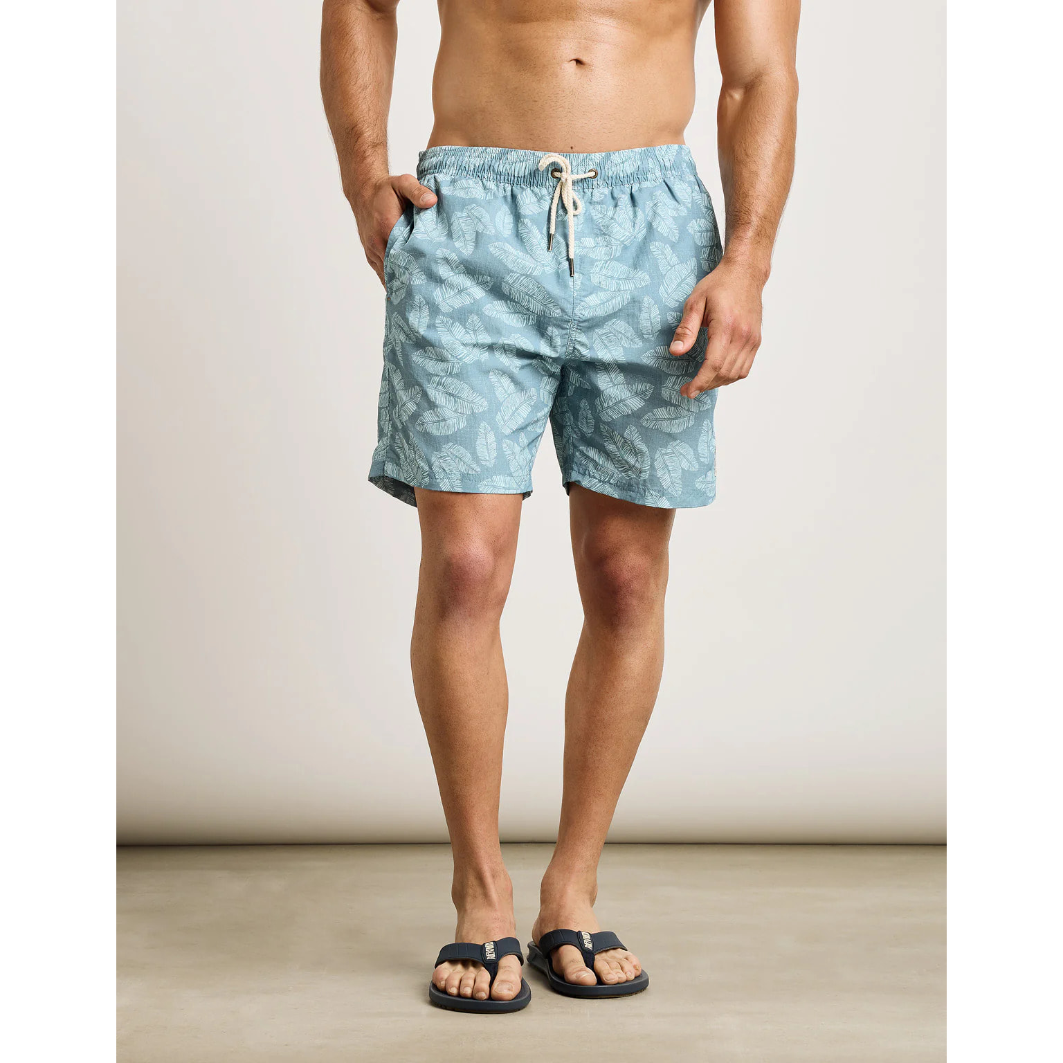 Bañador Regular Azul - Lisa