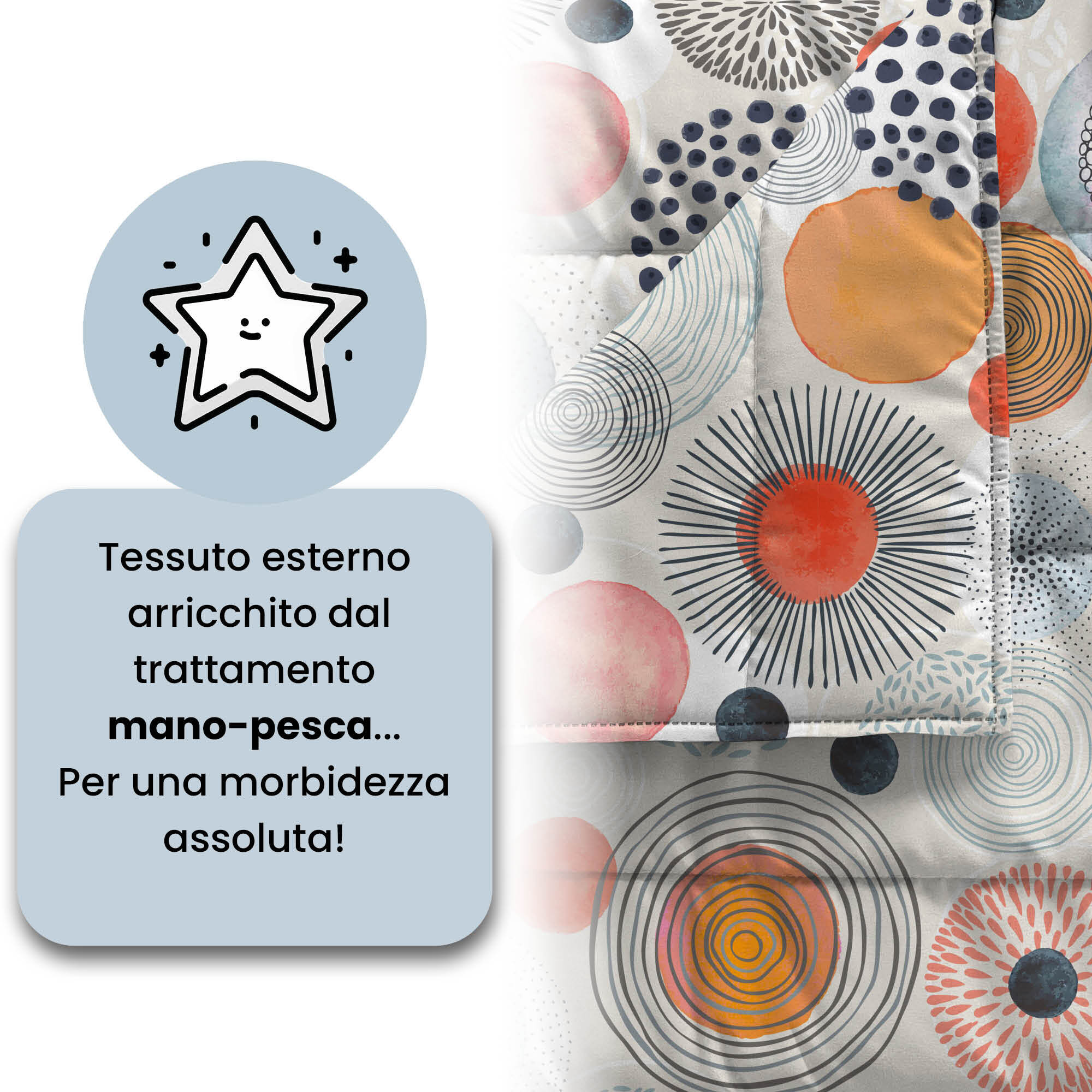 TRAPUNTINO ESTIVO BASIC, 100gr - Made in Italy - SINGOLO