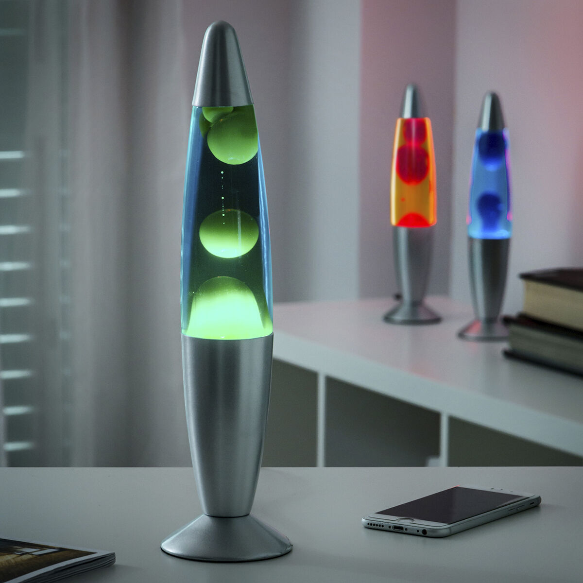 Lampada Lava Magla InnovaGoods - Azzurro