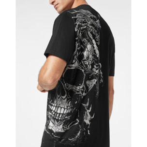 PHILIPP PLEIN T-Shirt Round Neck SKULL