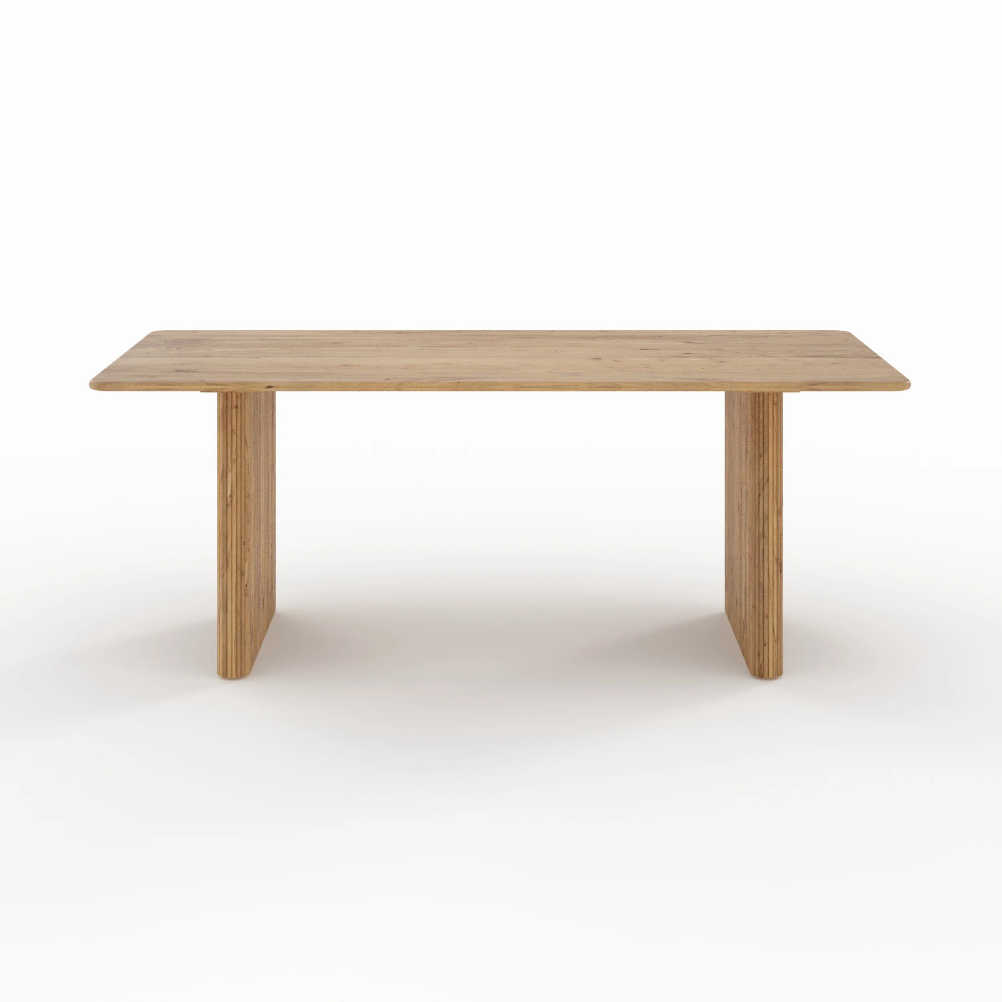 Table rectangulaire en bois d'acacia 8 personnes - Andrea