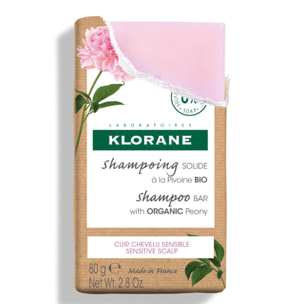 Pivoine Bio - Shampooing Solide - 80g