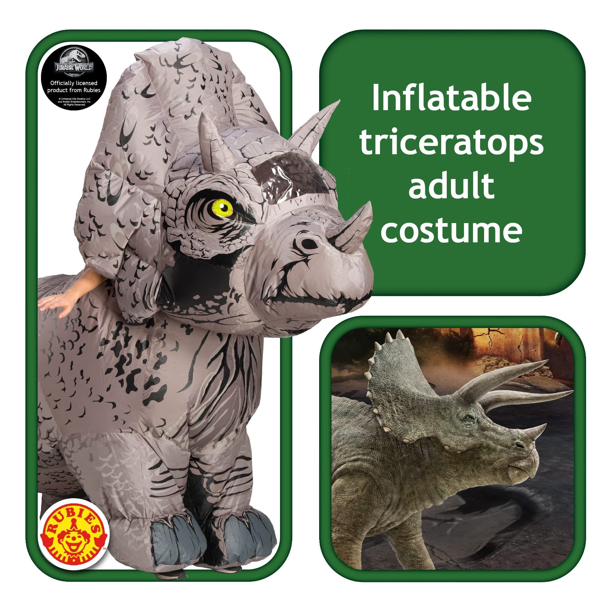 DISFRAZ TRICERATOPS HINCHABLE AD