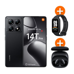Smartphone XIAOMI Pack 14T Pro + Mi Band9 + Buds6
