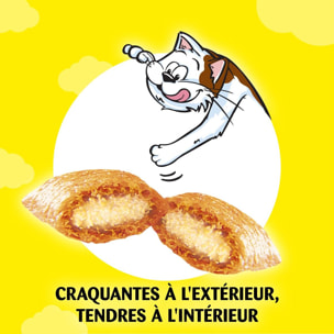 CATISFACTIONS Friandises au fromage pour chat et chaton (12x60g)
