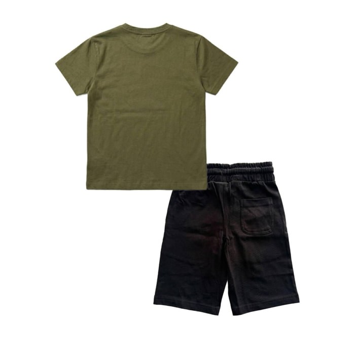 Set da bambino t-shirt + bermuda Basic