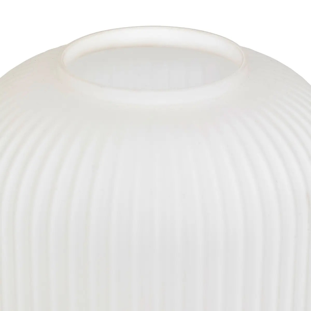 Lampe à poser "Travis" blanc H25cm