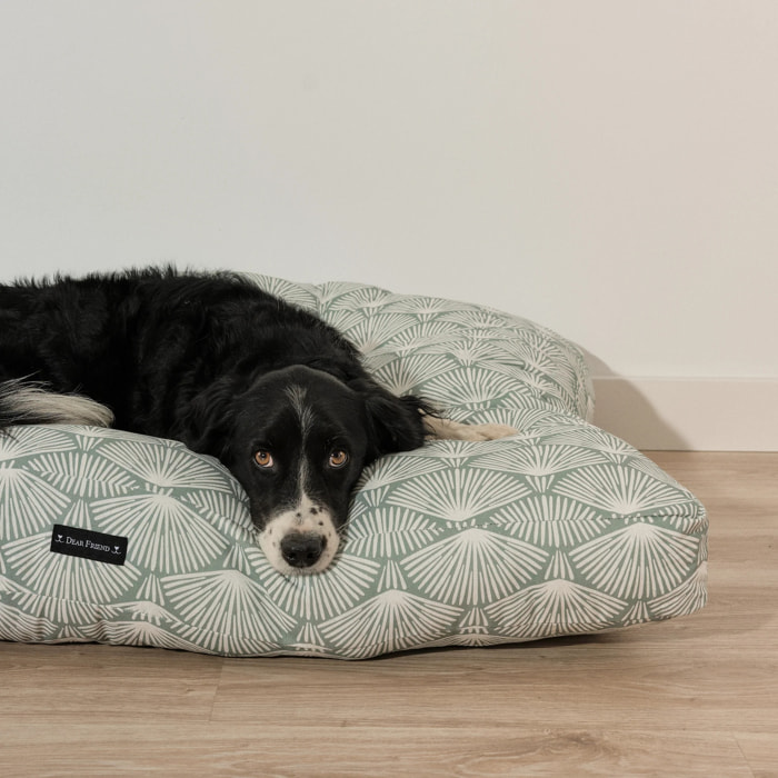 Lit épais et rembourré pour chiens et chats, 100 % coton anti-taches, pour animaux Asena 4