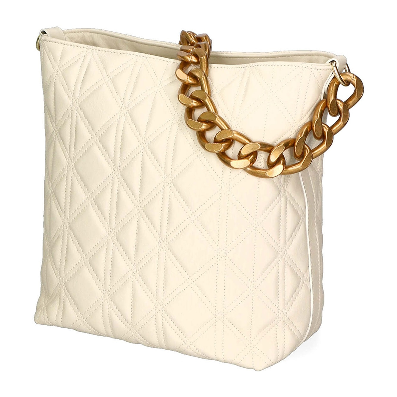 Borsa a spalla da donna - Modello Adra - Vera pelle - 31.0 x 17.0 x 15.5 cm