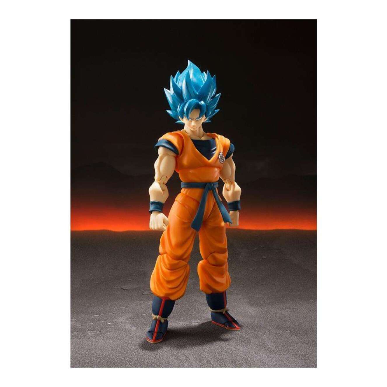 Dragon Ball Super S.H. Figuarts Figure Goku Super Saiyan God Blu 14 Cm Bandai