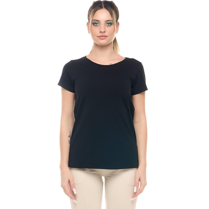 T-shirt a maniche corte da donna Leone Basic