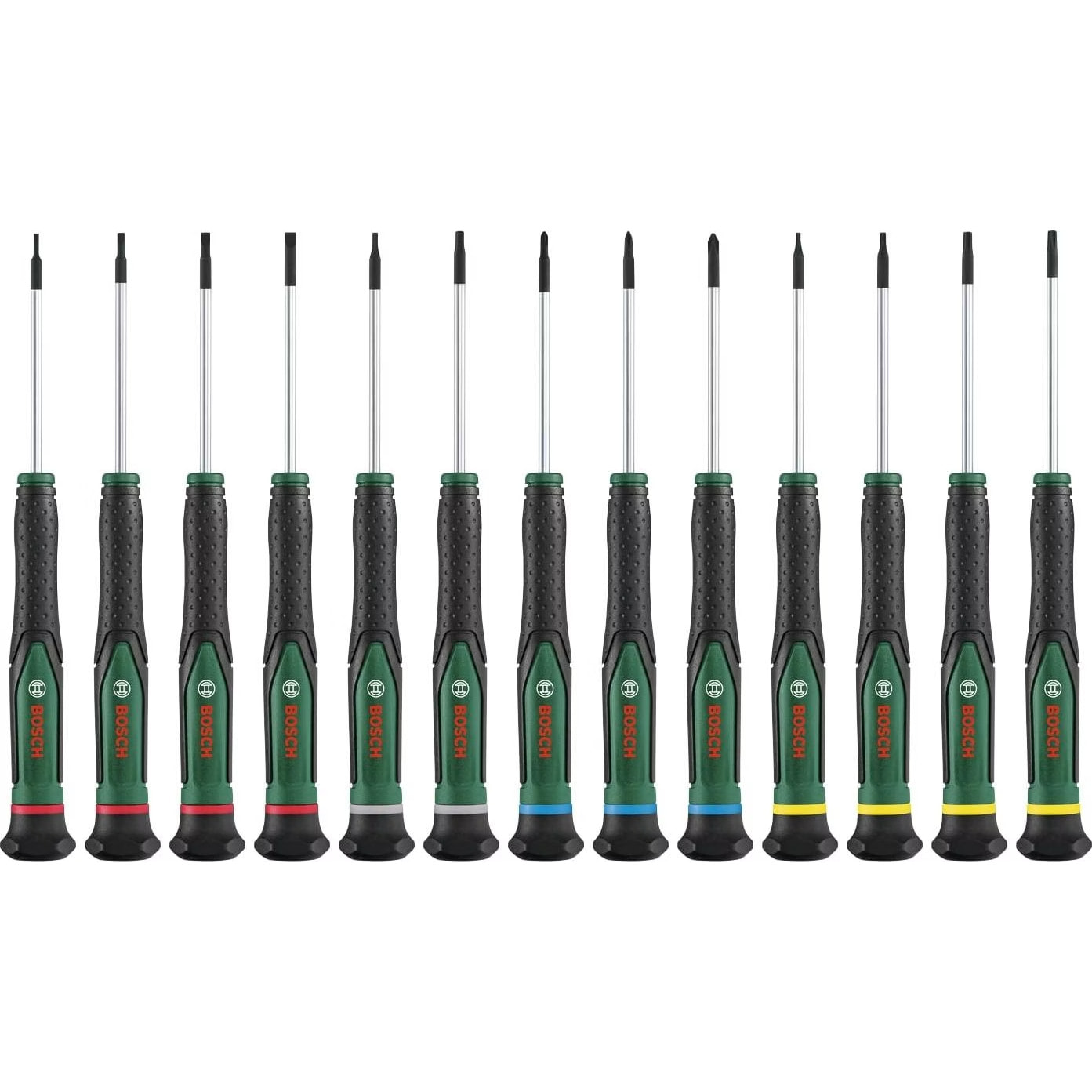 Set de tournevis de précision - 13 pièces - BOSCH - 1600A02Z9N