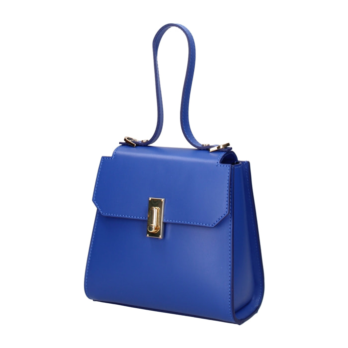 Borsa a mano da donna In Vera pelle Made in Italy 20x18x10 cm