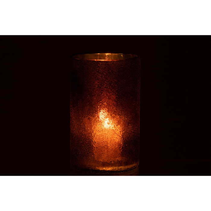 J-Line photophore Miroir - verre - or - large