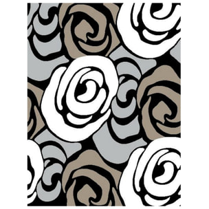 TOMASUCCI Tappeto  ""Rose Grey and Cream" Multicolore