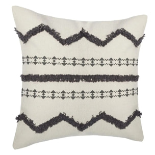 Housse de coussin gris 40x40cm
