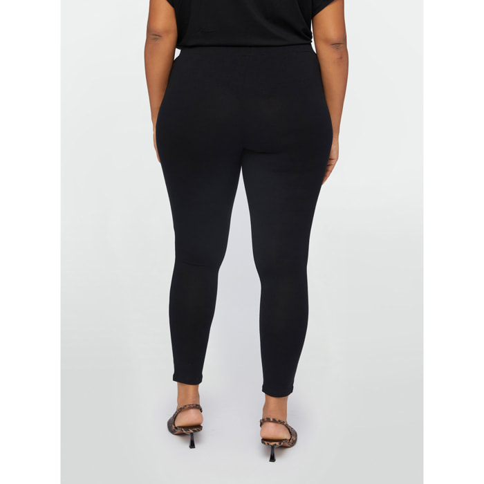 Fiorella Rubino - Leggings de color liso - Negro