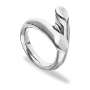 Anillo RAÍCES PLATEADO 12