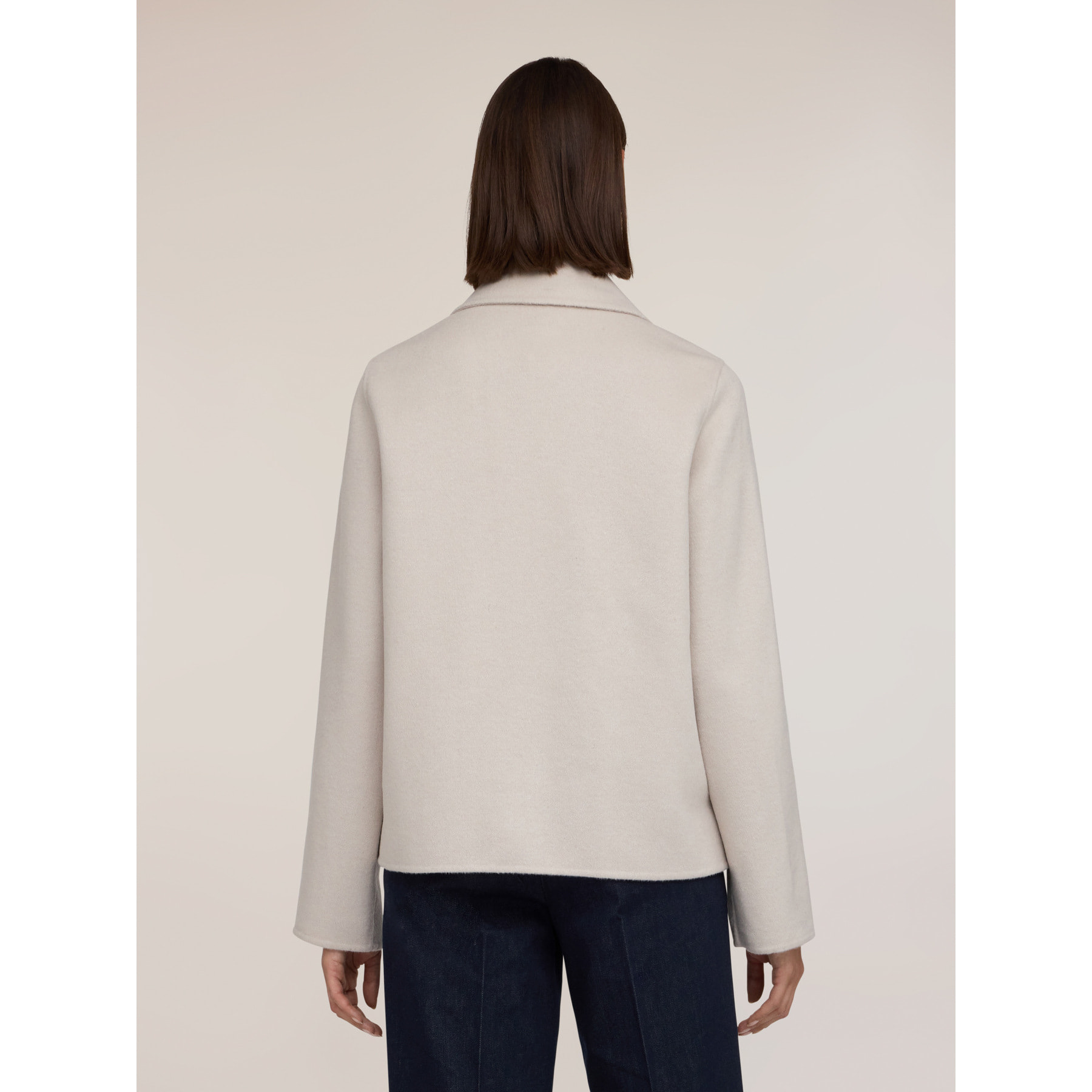 Motivi - Cappotto doppiopetto misto lana - Bianco