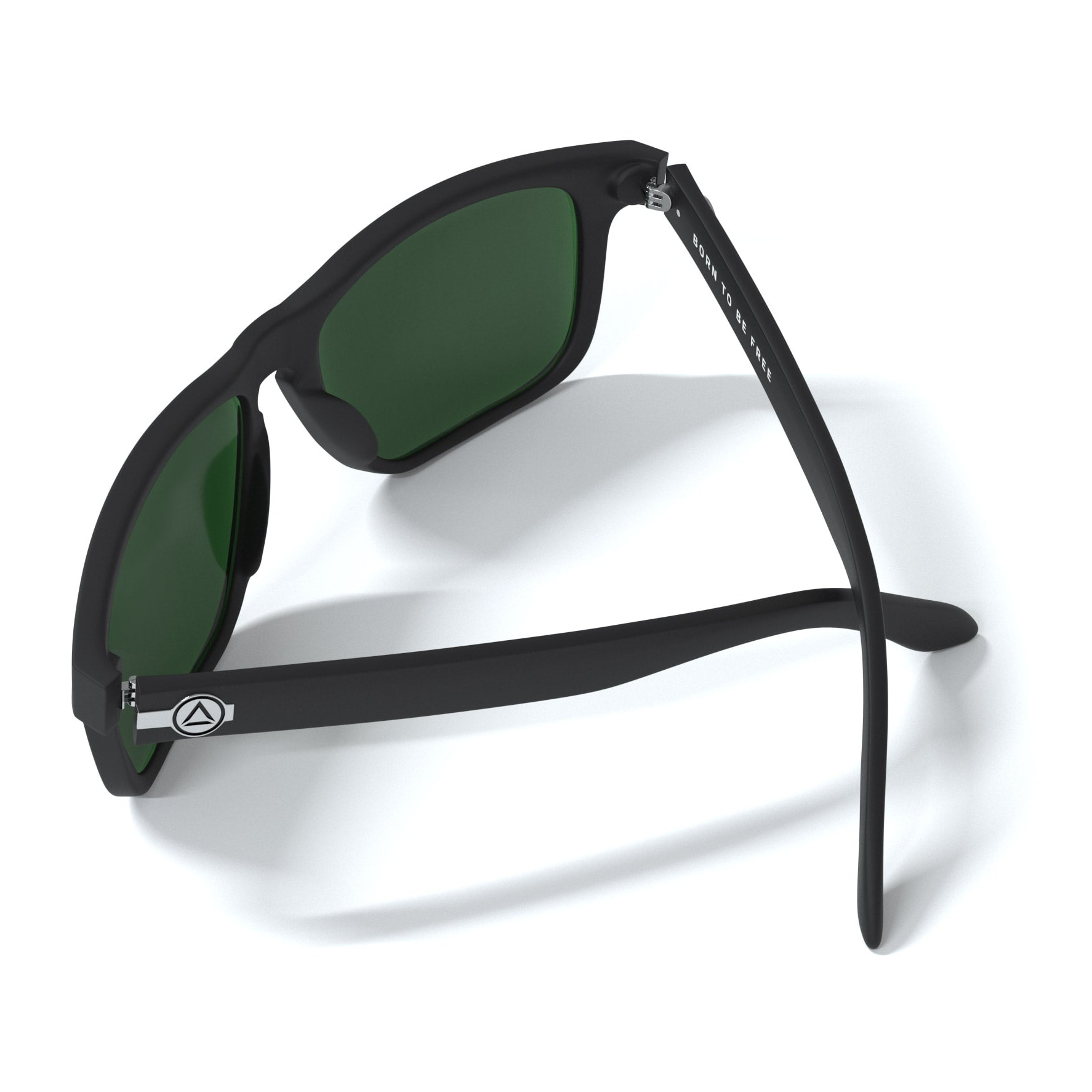 Gafas de Sol Uller Backside Black / Green para hombre y para mujer