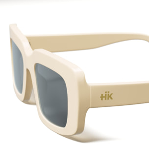 Gafas de Sol Santorini Blanco Hanukeii para hombre y mujer