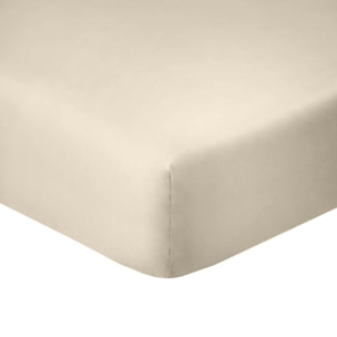 Drap Housse - Bonnet 35cm 100% Coton 57fils Grege