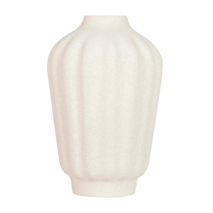 Florero Cerámica Beige 20x20x30 Cm