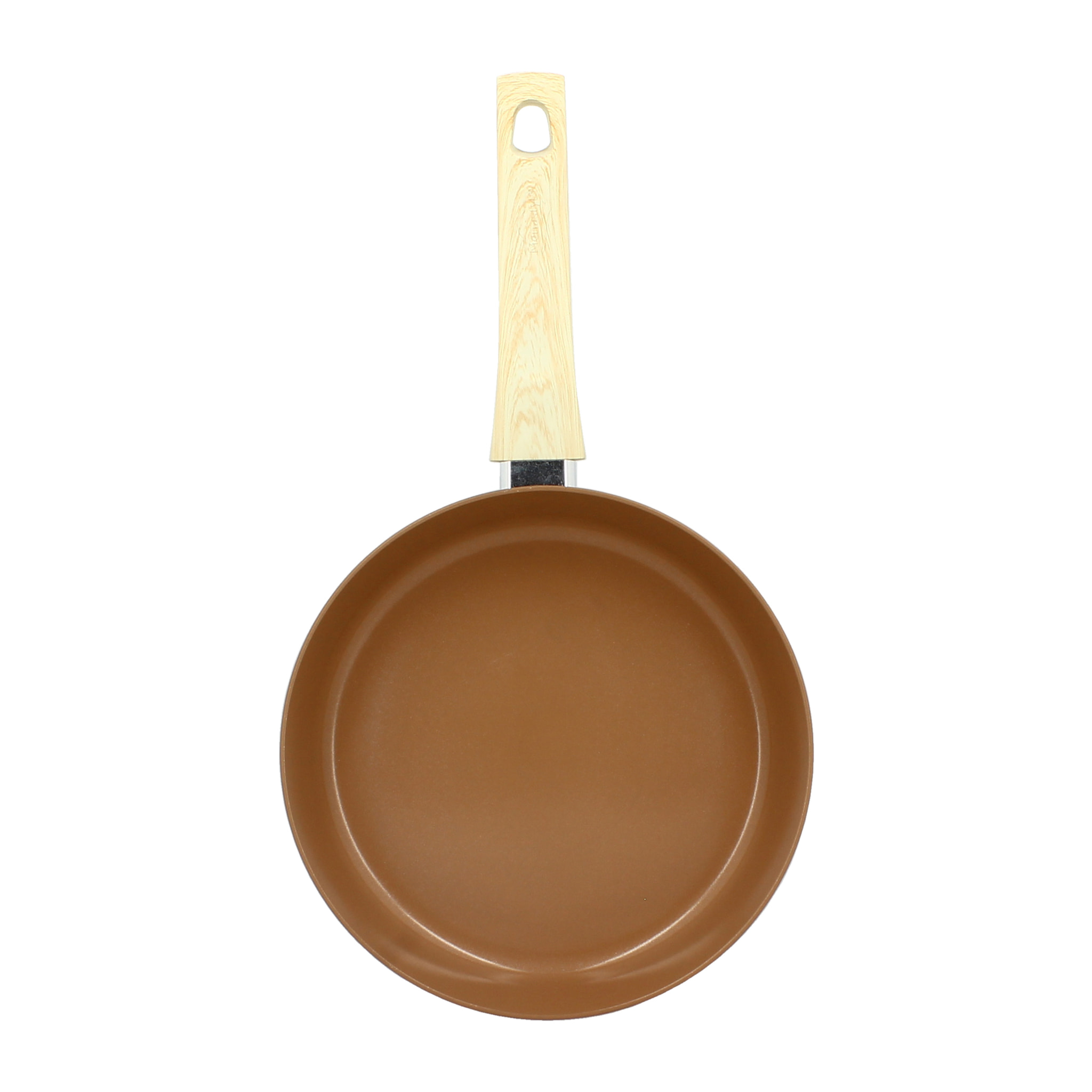 Poêle en revêtement céramique 24cm noisette - tous feux COLORAMA