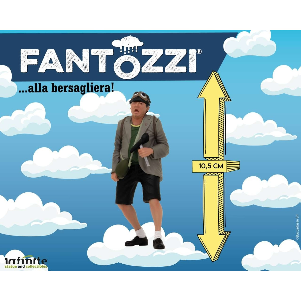 Fantozzi - Alla Bersagliera Pvc Mini Fig Mini Figura Infinite Statua