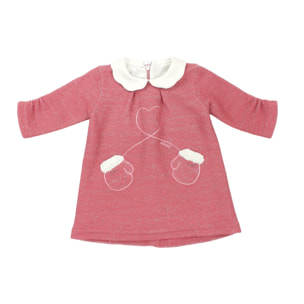 ABITINO LUREX FRAGOLA CON COLLETTO