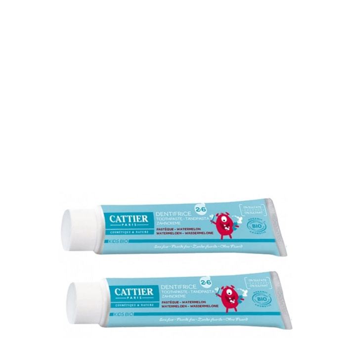 Dentifrice Framboise - Enfant 2-6 ans 2x50 ml