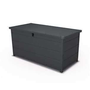 Coffre de jardin résine anthracite 465 L