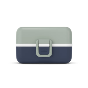 Lunch box à compartiments pour enfant Tresor 800ml Vert/Bleu