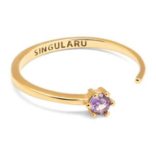 Anelli Sophie Lavande Argento Placcato Oro