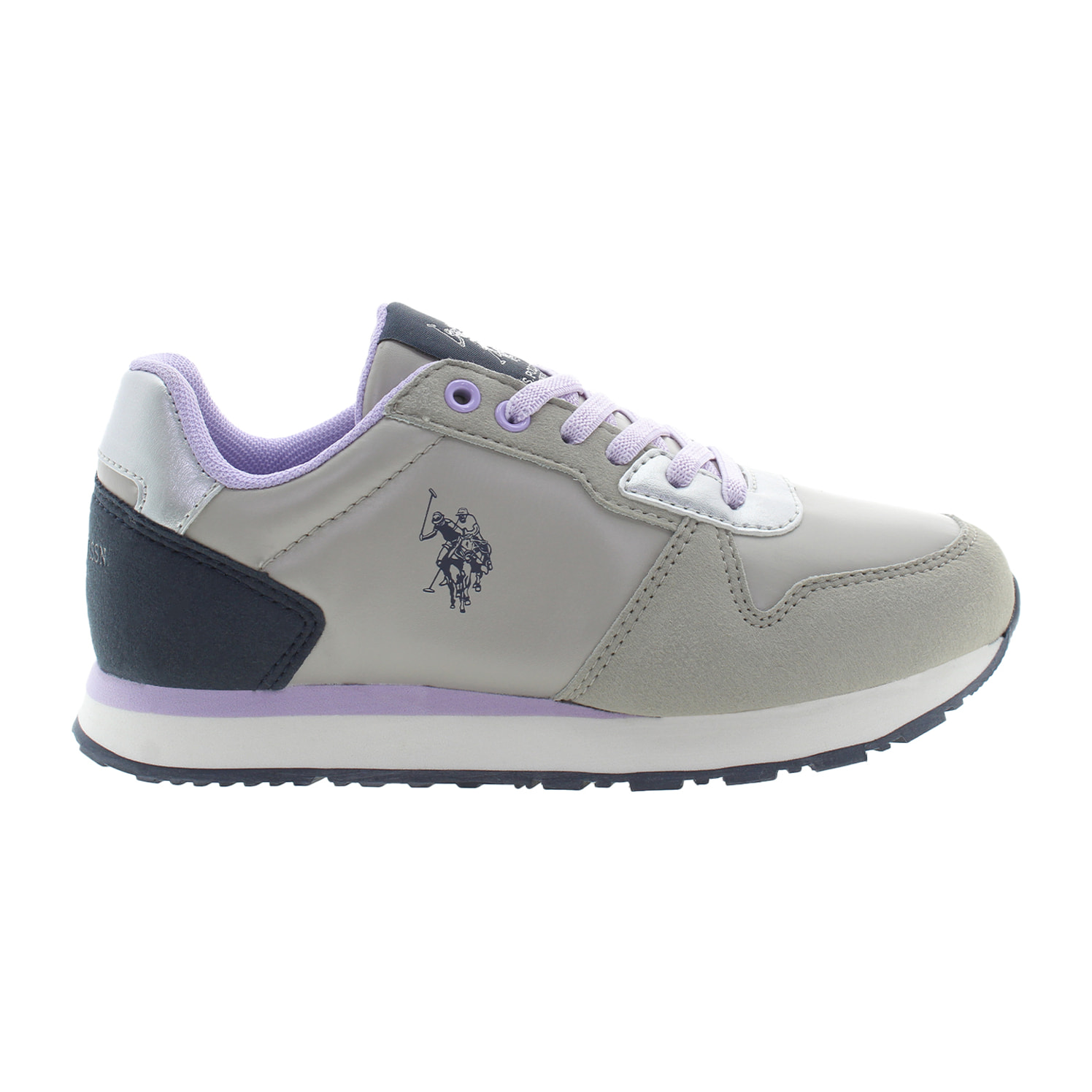 Sneakers U.S. Polo Assn. Argento-blu scuro