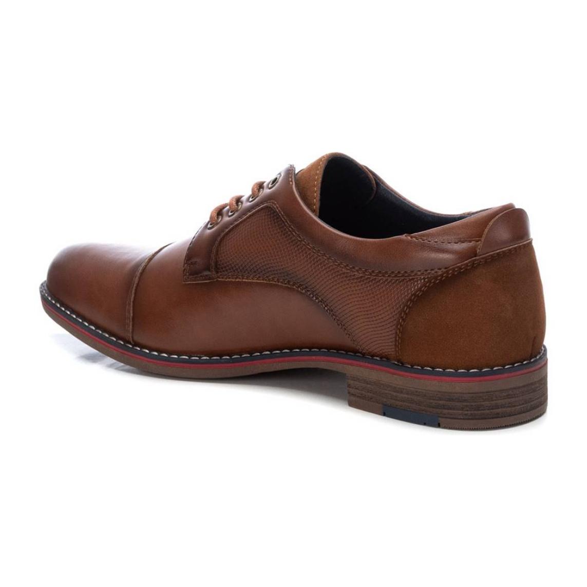 Zapato blucher/derby camel