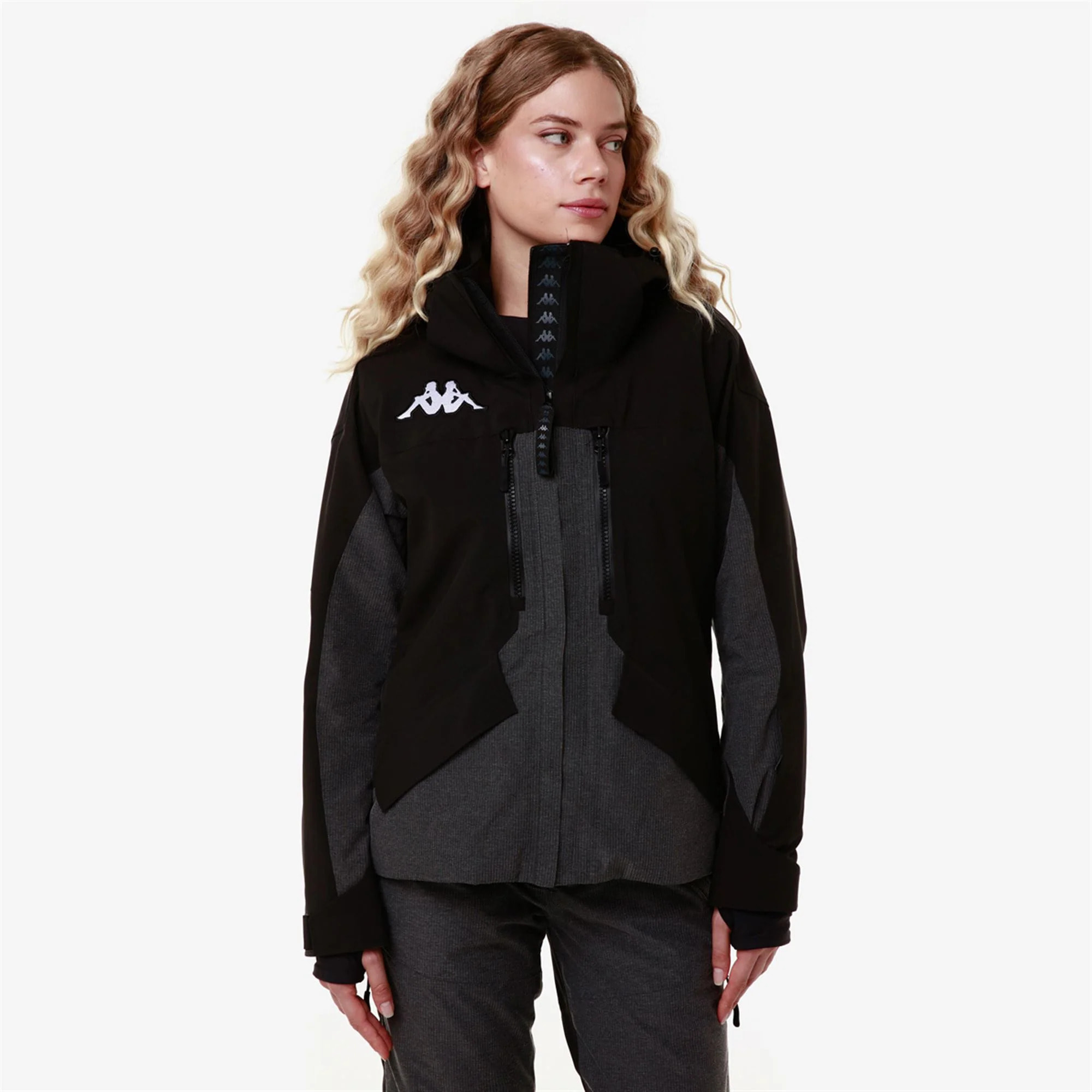 Kappa - Cazadoras Mujer Negro - 6CENTO 604FW
