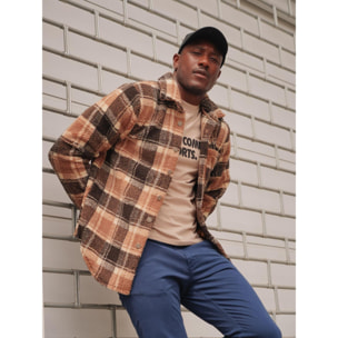 Chaqueta sherpa de hombre Leone con botones Shades