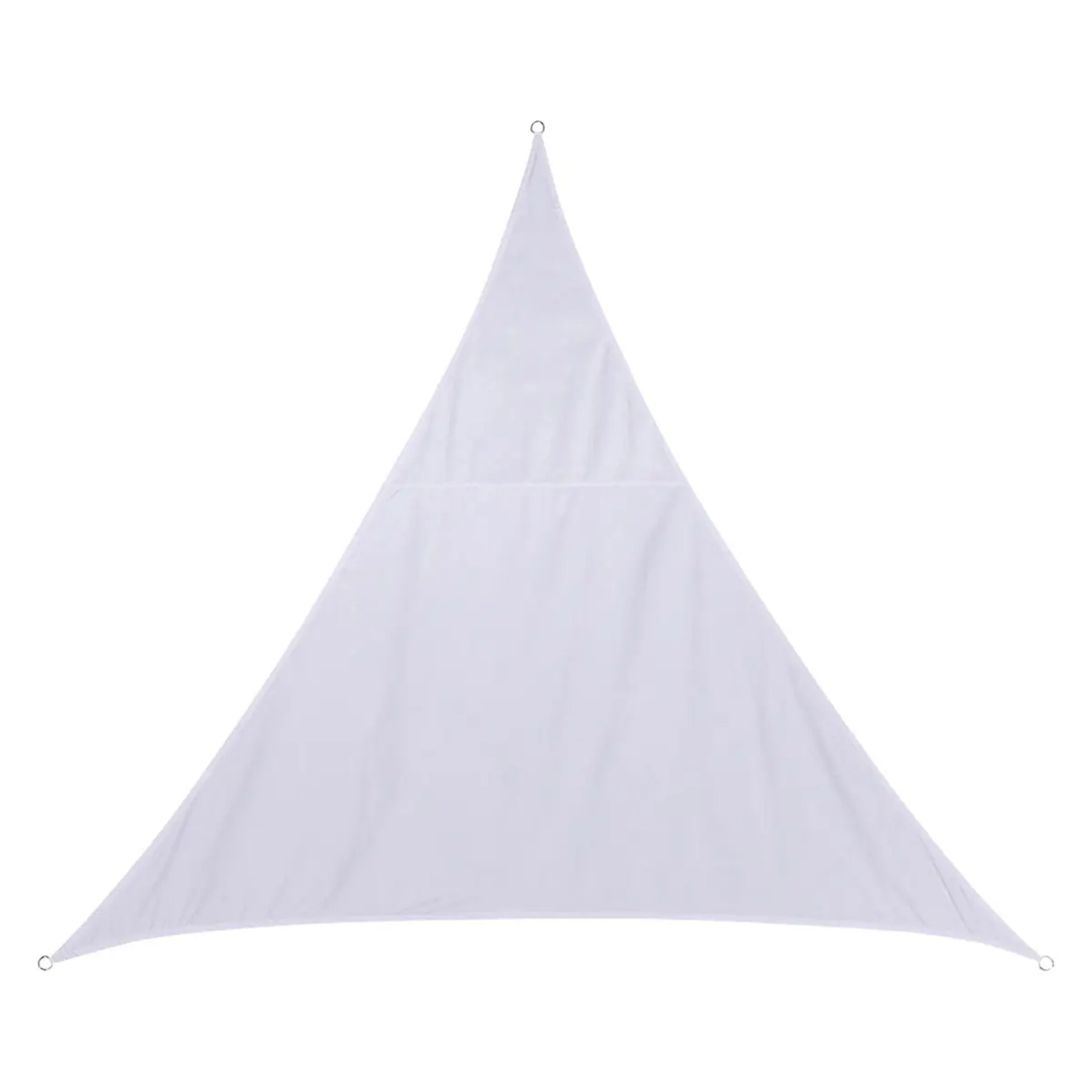 Voile d'ombrage triangulaire Curacao Blanc